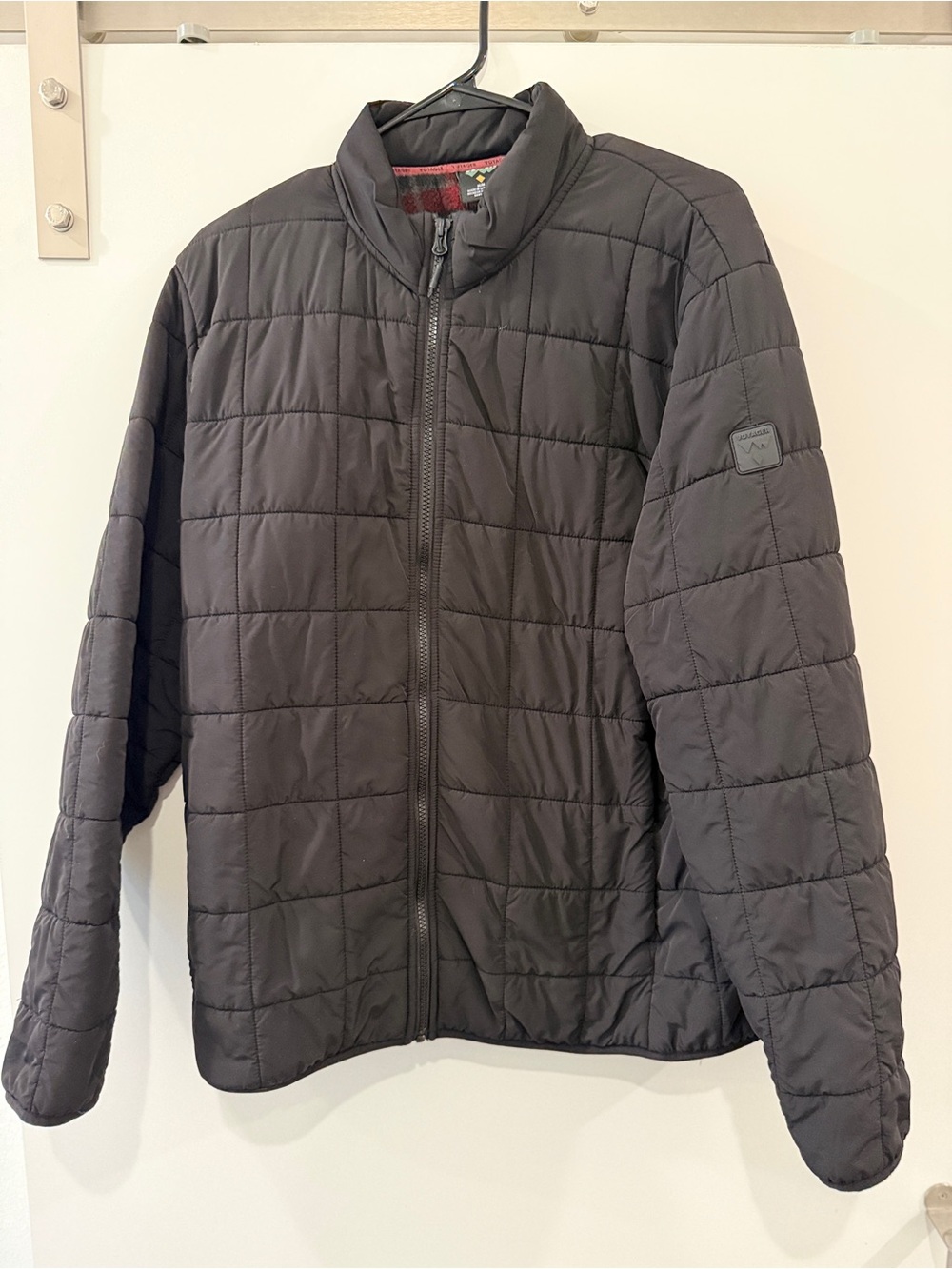 Men's Black Quilted Puffer Jacket - Unbranded